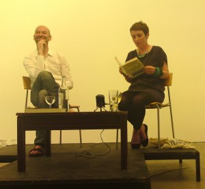 catherine reads an extract at IKON 2 july 2010