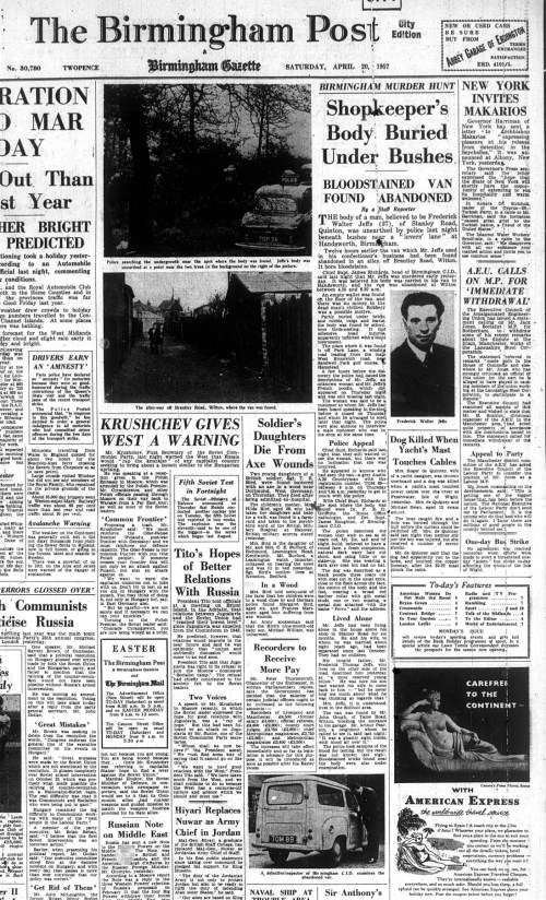 Birmingham Post_Sat 20th April 1957